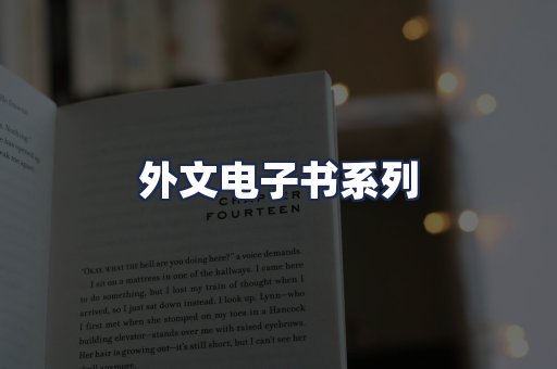 外文电子书系列